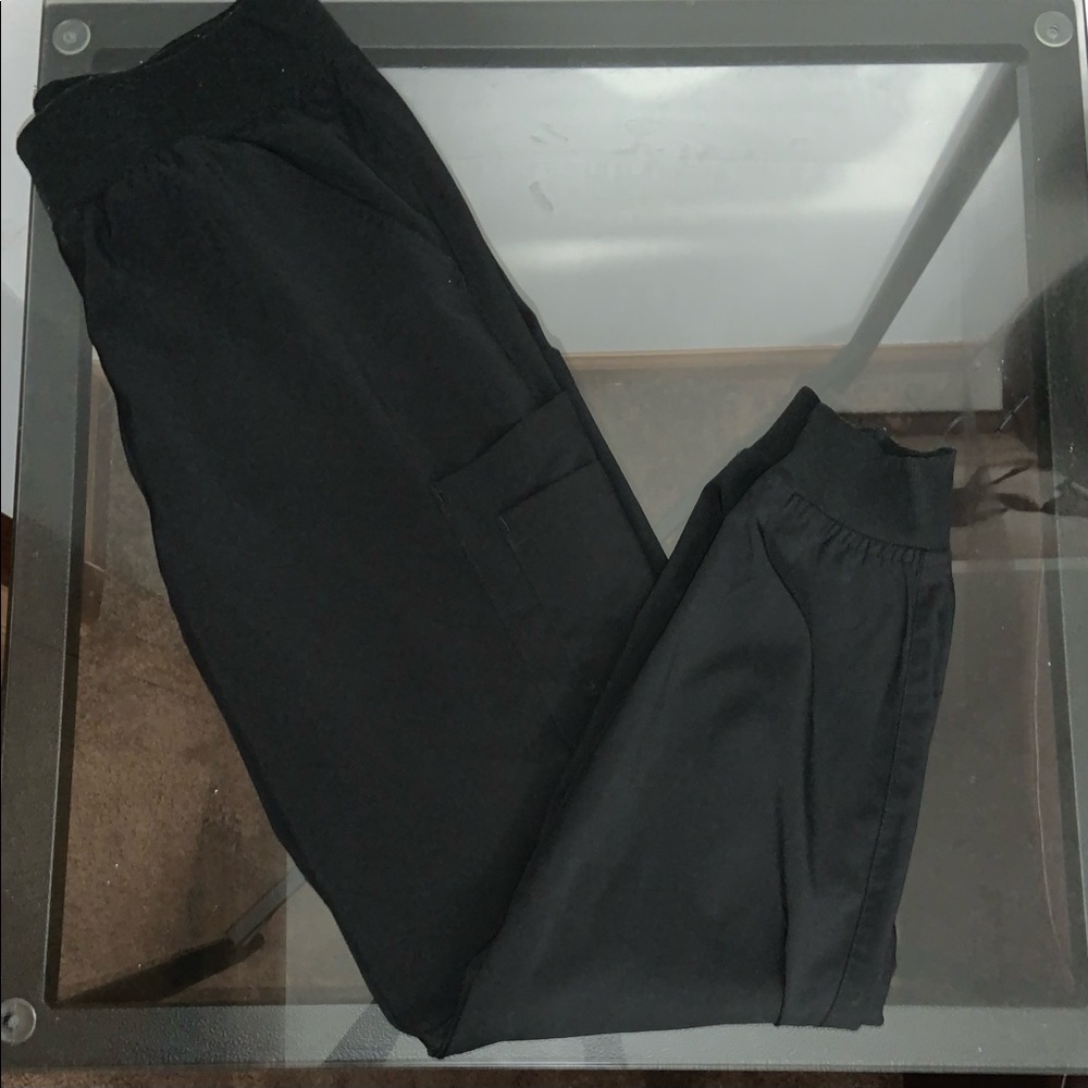 easy stretch jogger scrub pants